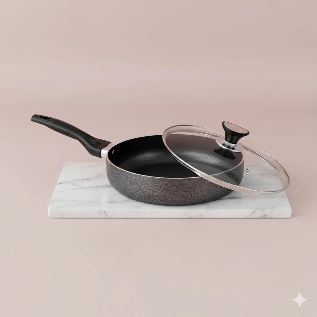 Induction Frying Pan with Lid