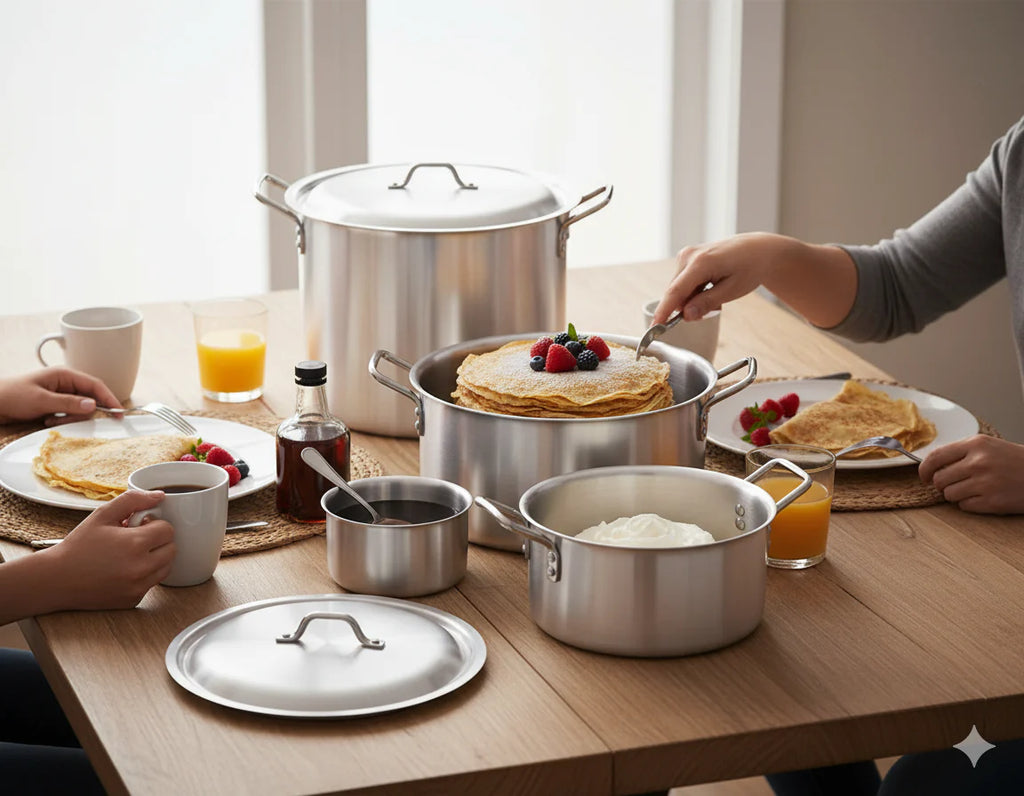 5-Piece Aluminium Cookware Set