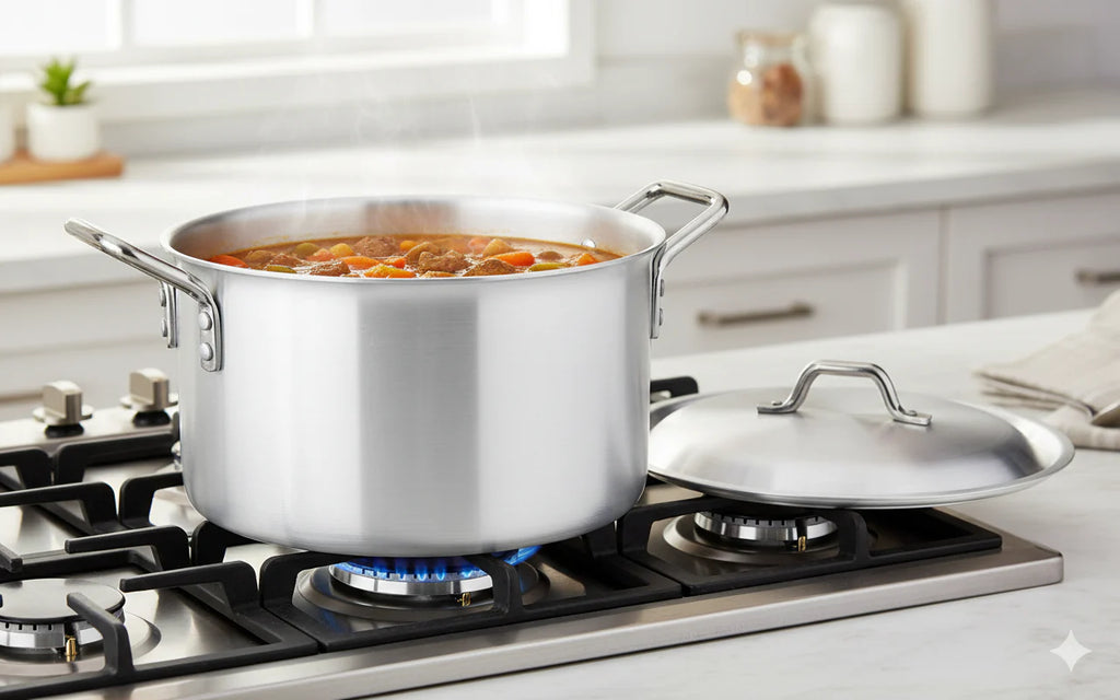 Large Aluminium Stock Pot