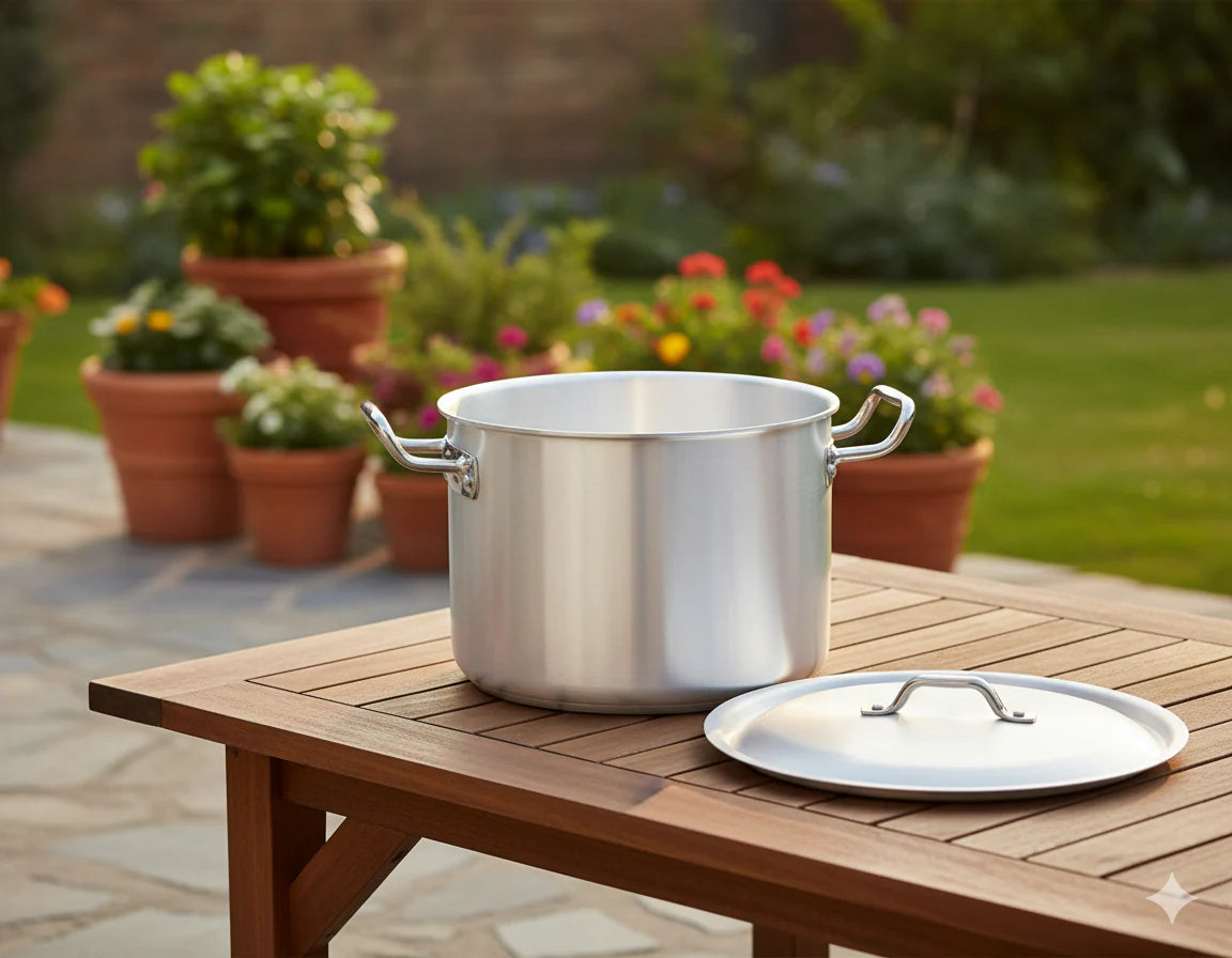 Large Aluminium Stock Pot