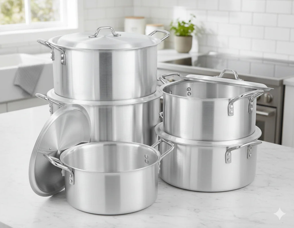 5-Piece Aluminium Cookware Set